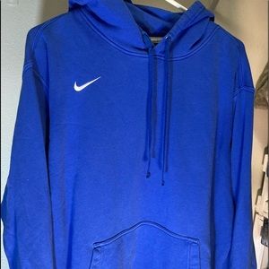 Nike blue vintage stitch hoodie